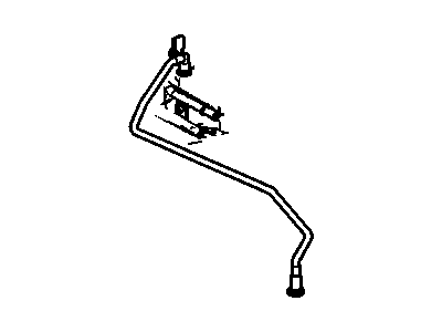 GM 12658353 Tube, Early Fuel Evaporation
