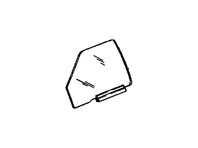 GMC 14020338 Glass