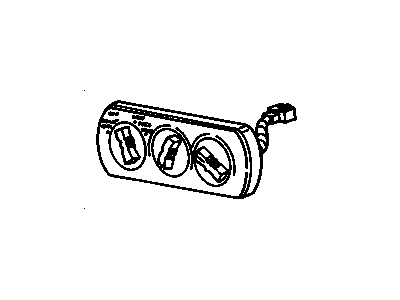 Cadillac A/C Switch - 16181185