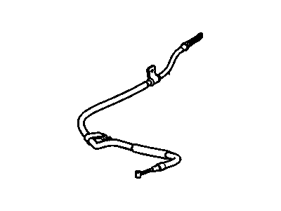 Saturn Parking Brake Cable - 20828031