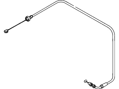 1998 Chevy Tracker Throttle Cable - 91177641