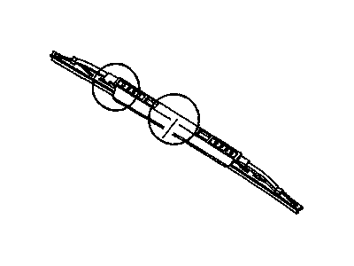 Saturn Wiper Blade - 21302896