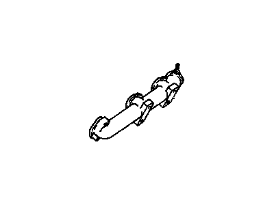 GM 10087655 Exhaust Manifold, Driver Side