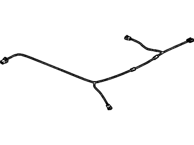 GMC 15858896 WIRE,SUNSHADE ILLUMINATE MIRROR