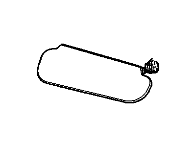 Chevy 14041373 Sunvisor