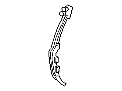 Cadillac 25672991 Front Weatherstrip