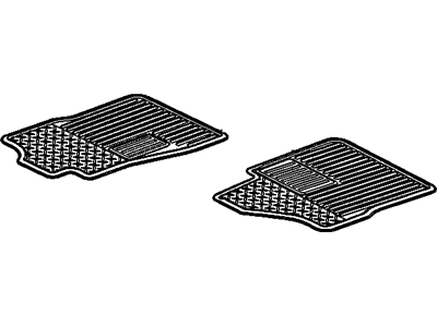 GM 17800403 Mat Package, Front Floor Mat (Carpet)