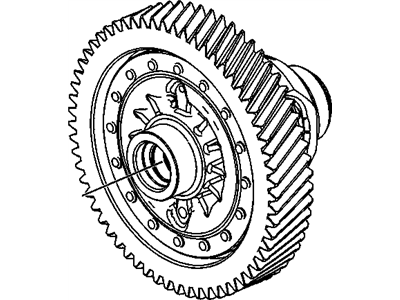 GM 24260304 Carrier, Final Drive, Front
