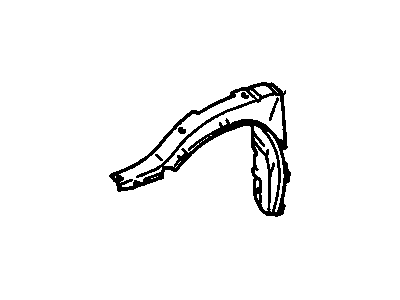 Pontiac LeMans Fender Splash Shield - 90196719