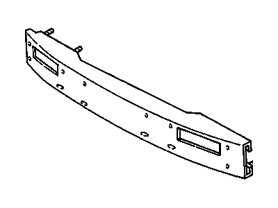 Oldsmobile 10274672 Impact Bar