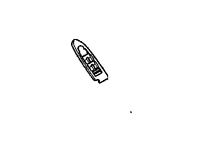 GM 15867899 Bezel, Door Window