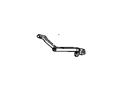 GMC S15 Tailgate Lock - 14027154
