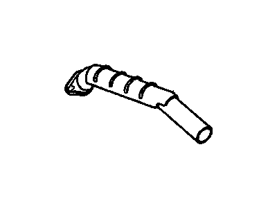 1988 Oldsmobile Cutlass Cruiser Exhaust Pipe - 25523739