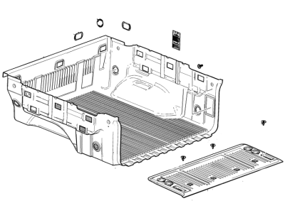 GM 23258992 Liner Package, Cargo Compartment And Floor