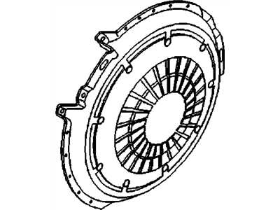 Chevy 96325184 COVER,CLUTCH HOUSING(LOWER)(0.683)