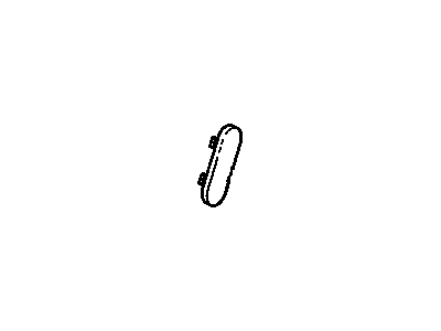 Cadillac 90457121 Lock Cover