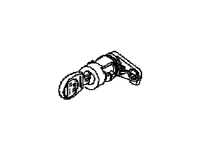 Chevy 93745832 CYLINDER KIT,FRONT SIDE DOOR LOCK (W/ KEY)