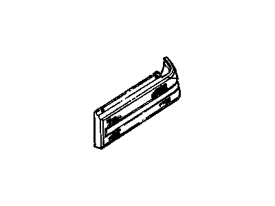 Buick 16506409 Lens