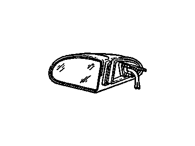 Oldsmobile 98 Side View Mirrors - 20655692