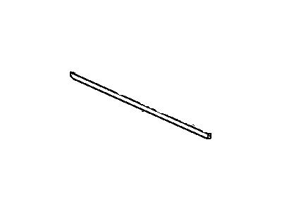 Oldsmobile 12453311 Rocker Molding
