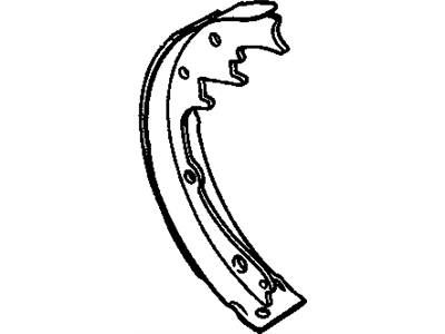 Chevy C20 Parking Brake Shoe - 1155270