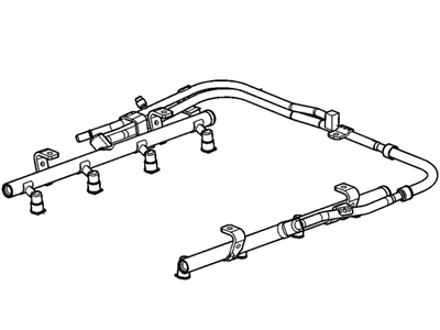 GM 12602070 Fuel Rail