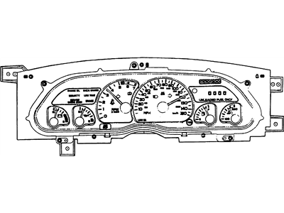 Chevy 16194231 Instrument Cluster