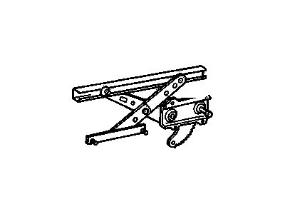 Chevy Spectrum Window Regulator - 94106768