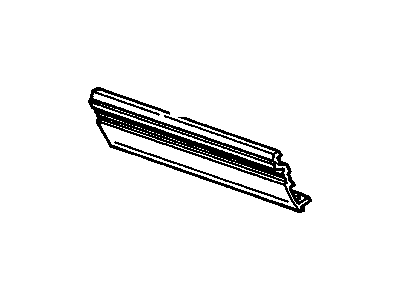 1990 Cadillac Fleetwood Door Moldings - 12393894