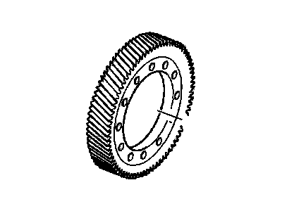 GM 55354670 Gear, Ring And Pinion, Front