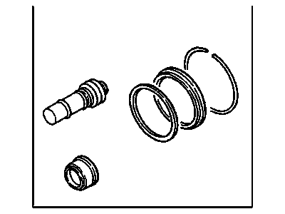 Chevy Spectrum Brake Caliper Repair Kit - 94246985