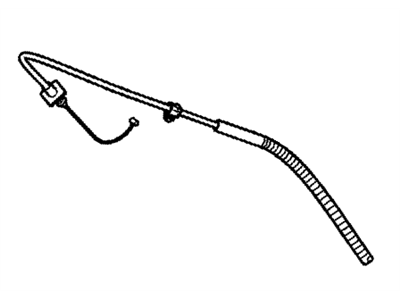 Chevy 15712337 Throttle Cable