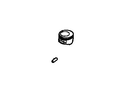 1994 Pontiac Sunbird Piston - 52269890