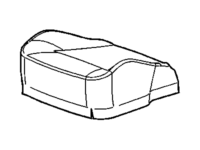 GM 20776701 Cover, Front Seat Cushion