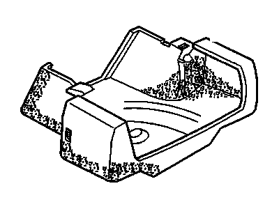 Cadillac 25639733 Trunk Trim Panel