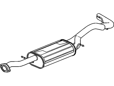 Cadillac Escalade Muffler - 19122418