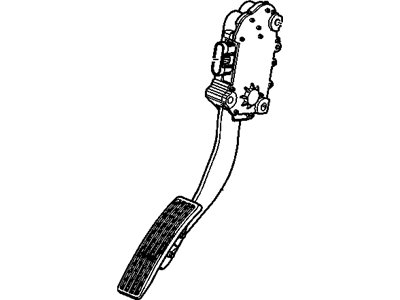 Buick 10374101 Pedal Travel Sensor