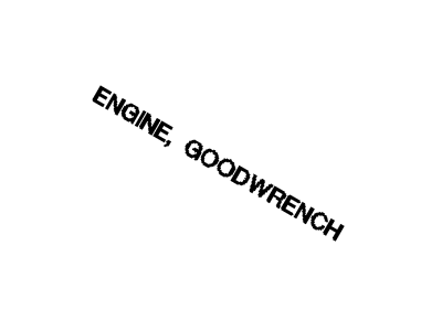 Chevy 89037576 Engine