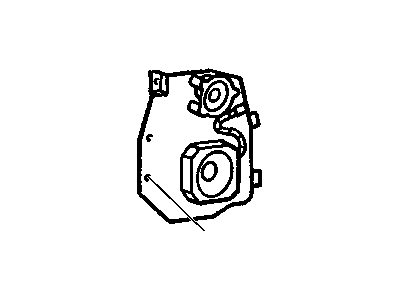 Oldsmobile 98 Car Speakers - 16186259