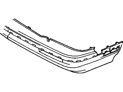 Oldsmobile Cutlass Cruiser Bumper - 22530378