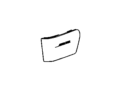 Chevy 15718950 Speaker Grille