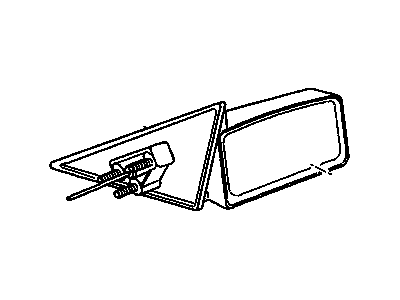 Pontiac Side View Mirrors - 20627892