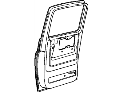 Chevy 15641847 Door Shell