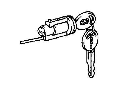 Chevy Prizm Ignition Lock Assembly - 94858794