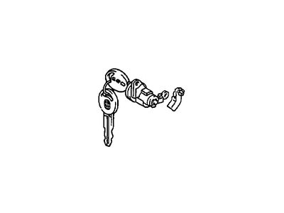 Chevy Prizm Door Lock Cylinder - 94858792