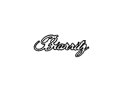 Cadillac Eldorado Emblem - 12397335