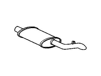 Buick Exhaust Pipe - 12520322