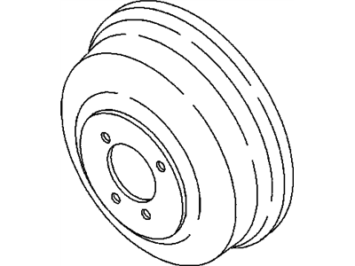 Saturn Brake Drum - 21011906