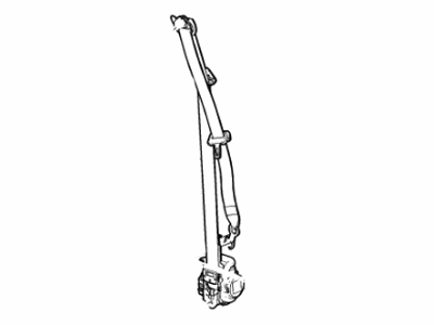 Chevy 84494018 RETRACTOR KIT,FRONT SEAT BELT(INCLUDES 2)(COCOA)