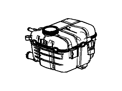 Buick 13393368 TANK,RADIATOR SURGE